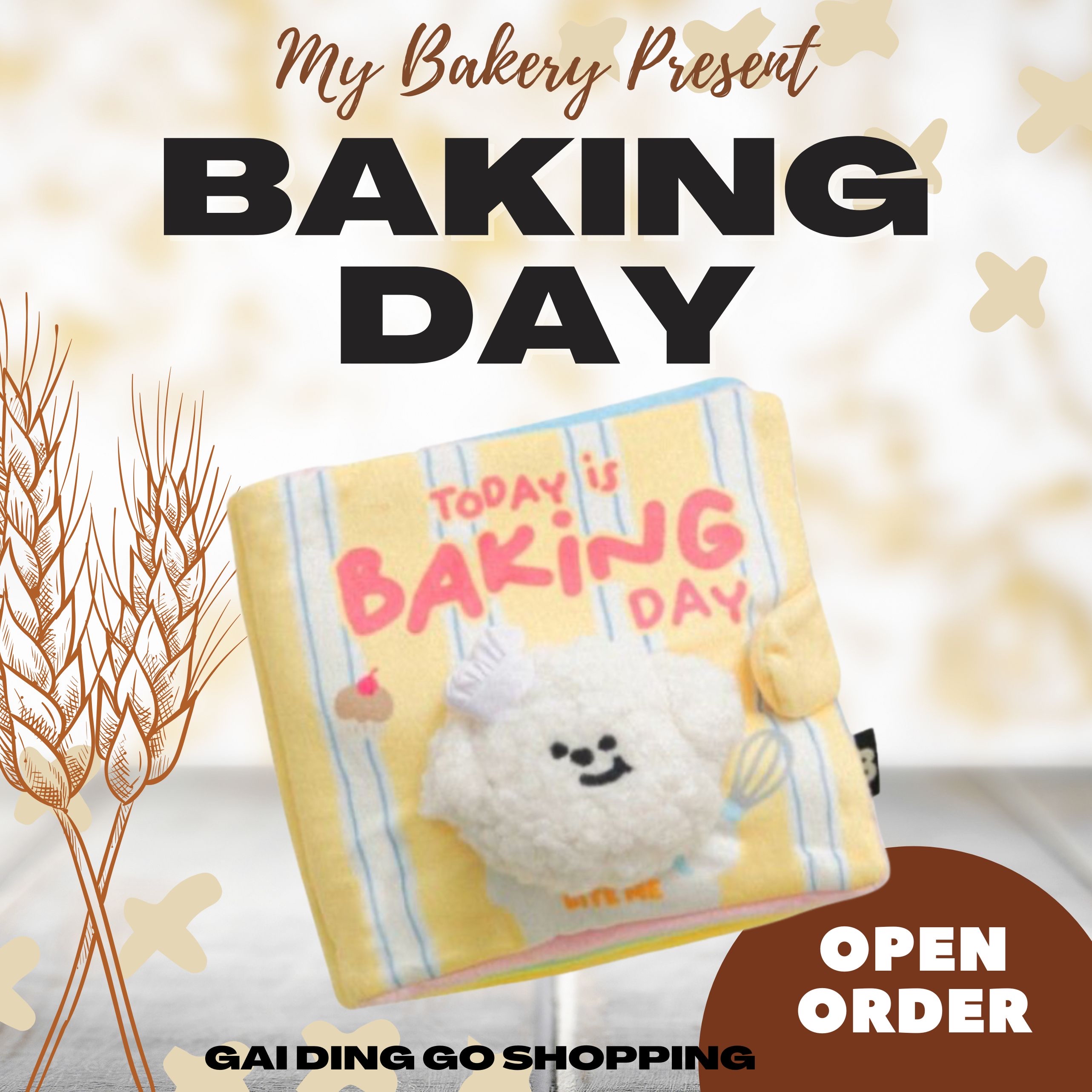 Baking 🥐🥨Day Nosework Playbook 烘焙🥐🥨藏食書 