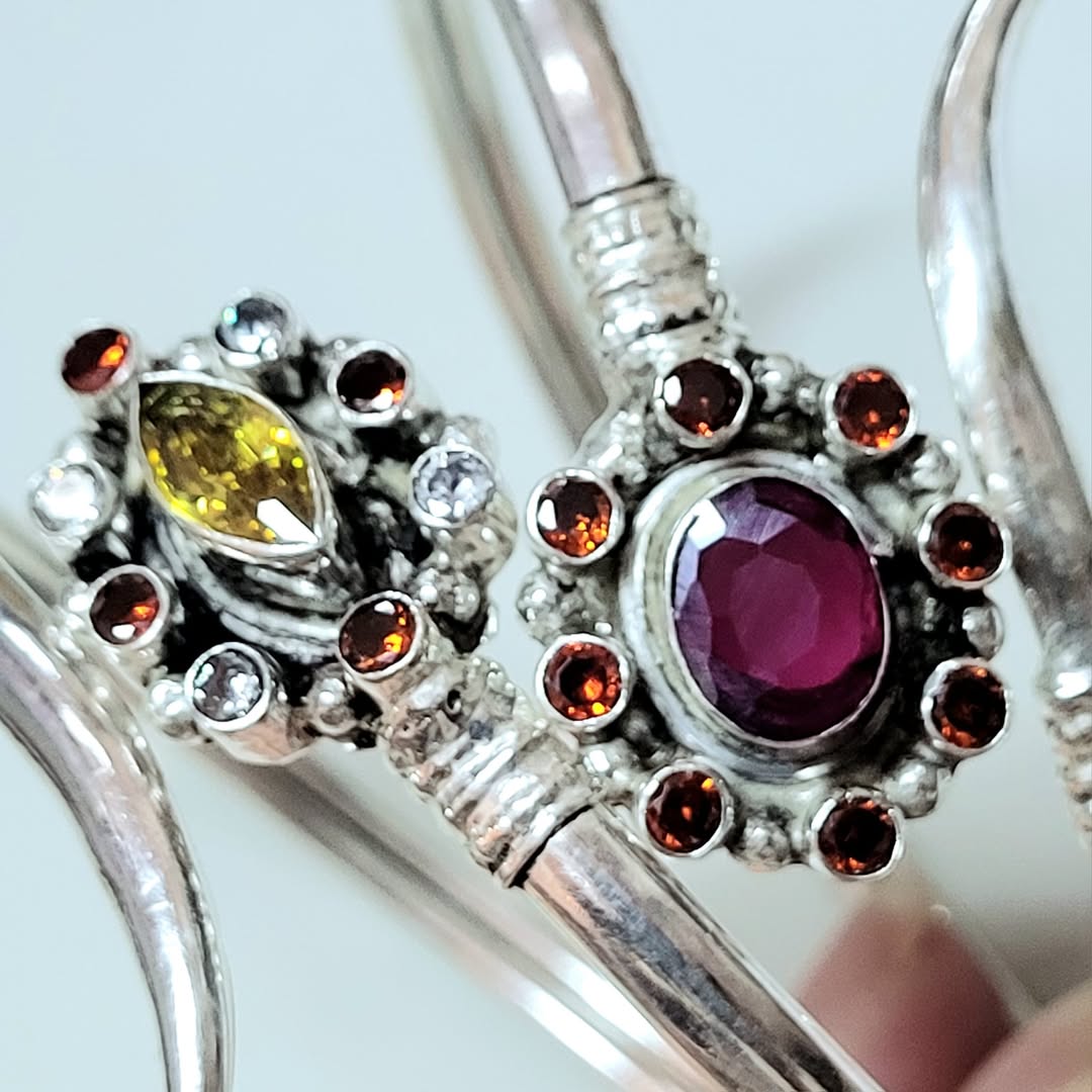 印度黃銅晶石手鈪