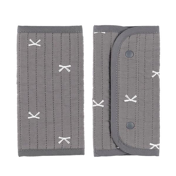 🇯🇵預訂 日本直送🇯🇵絲帶刺繡雙面絎縫孭帶咬巾肩巾