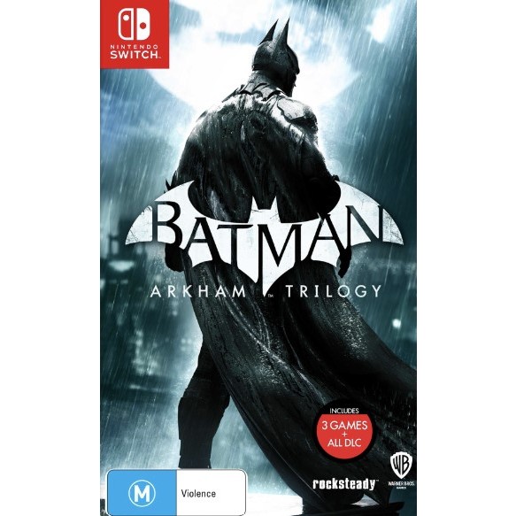 (🔥NEW RELEASE🔥) Batman Arkham Trilogy (Nintendo Switch) Digital Download