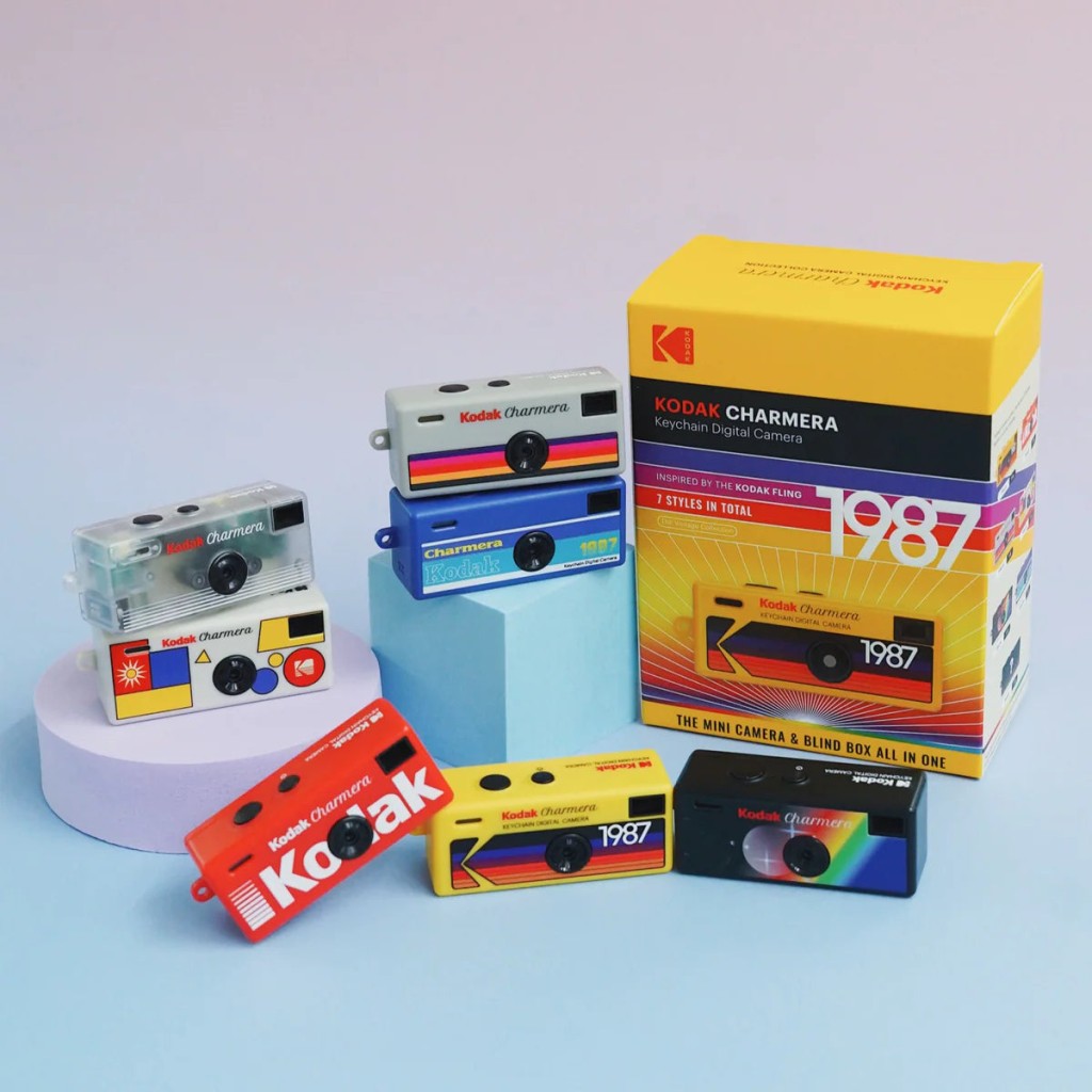 KODAK 柯達CHARMERA鑰匙扣數碼相機盲盒系列
