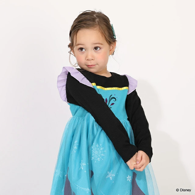 🆕【⭐訂購⭐】 🇯🇵日本直送 🌀日本品牌 #Disney 長袖公主裙 🌀[PLIA-0115] [261015]