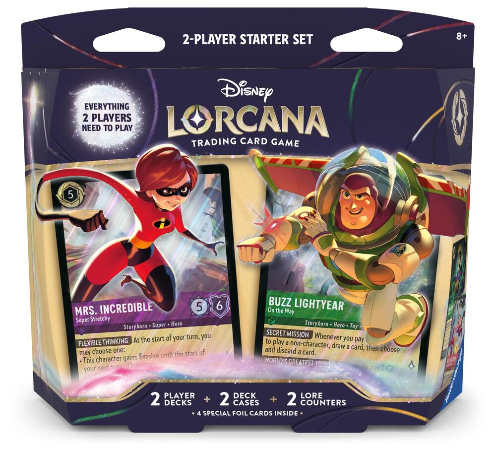 Disney Lorcana: Wilds Unknown 2-Player Starter Set - Wilds Unknown (Set 12)