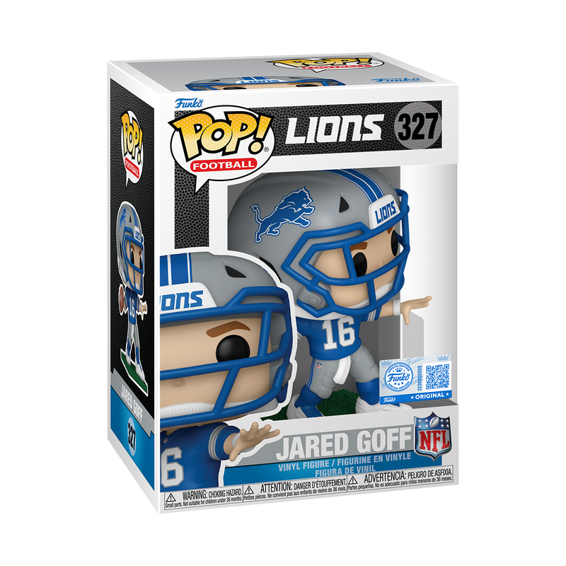 📦訂購 美國代購 Funko POP! NFL Jared Goff Figure 底特律雄獅 模型