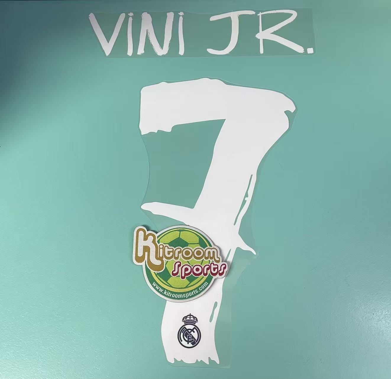 2023-24 Real Madrid Y3 purple Nameset #7 VINI JR.