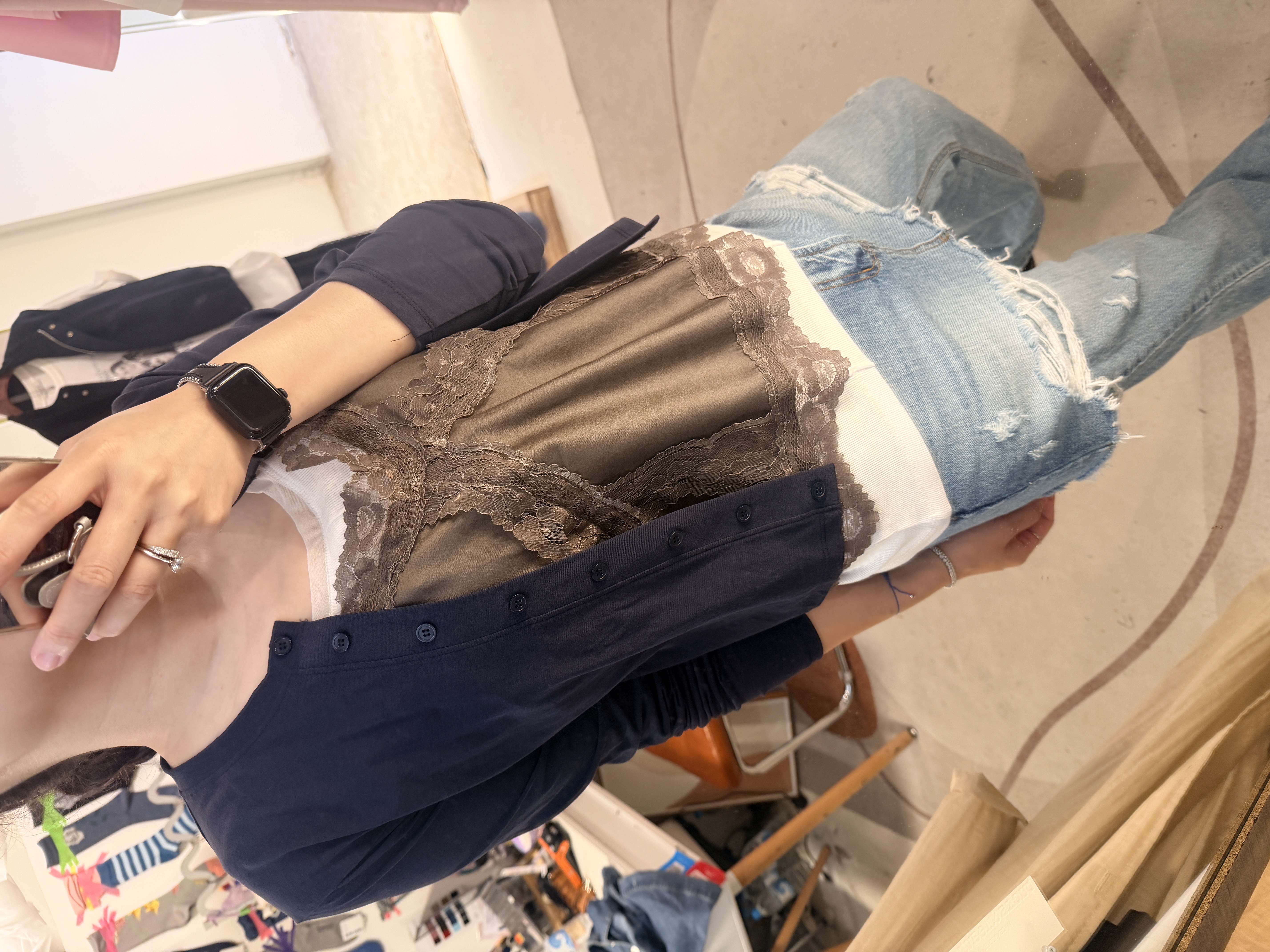 Summer cotton cardigan