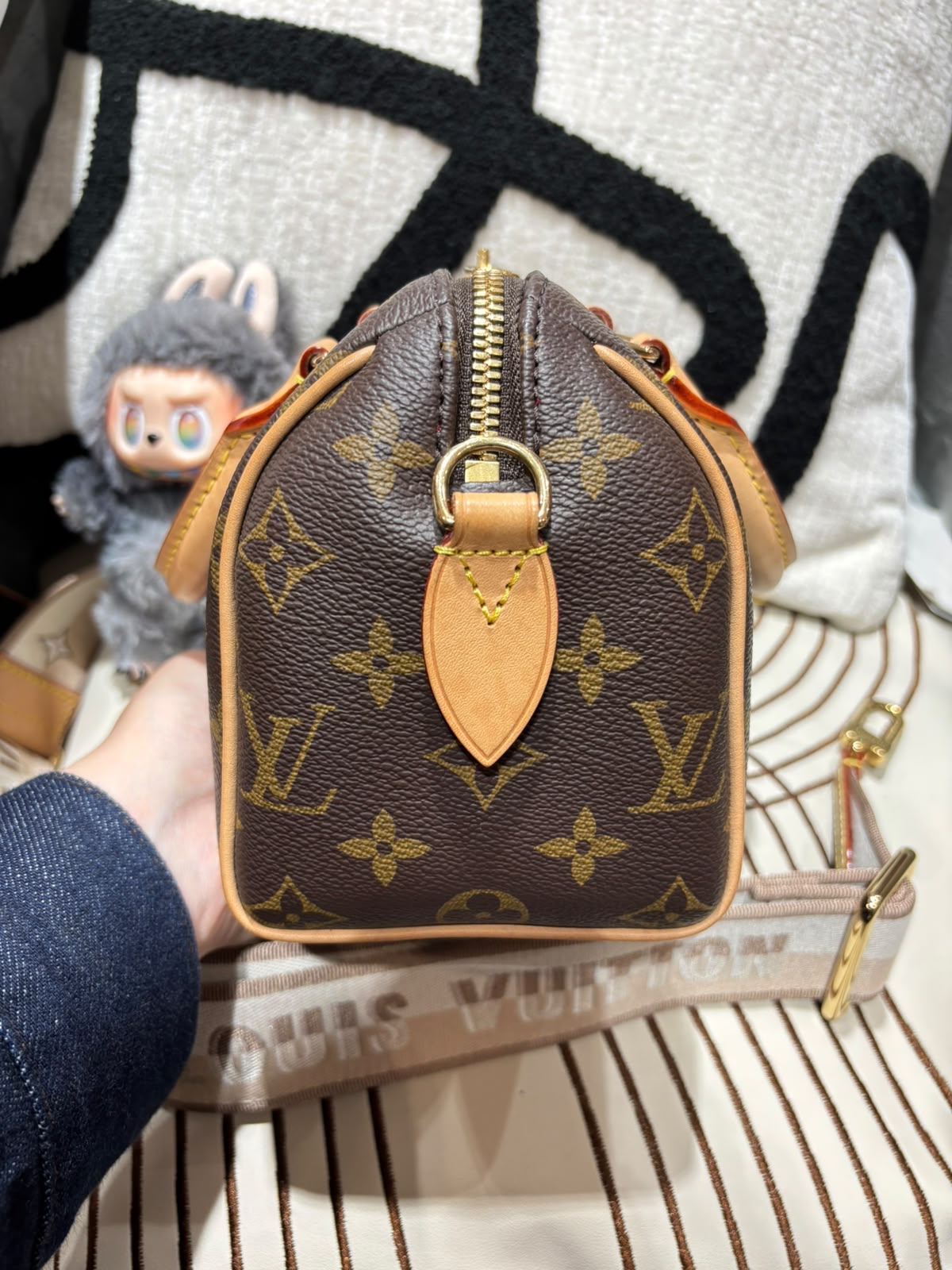 LV Speedy 20 Monogram 100%Authentic, 98%New ✅key lock ✅Dust bag