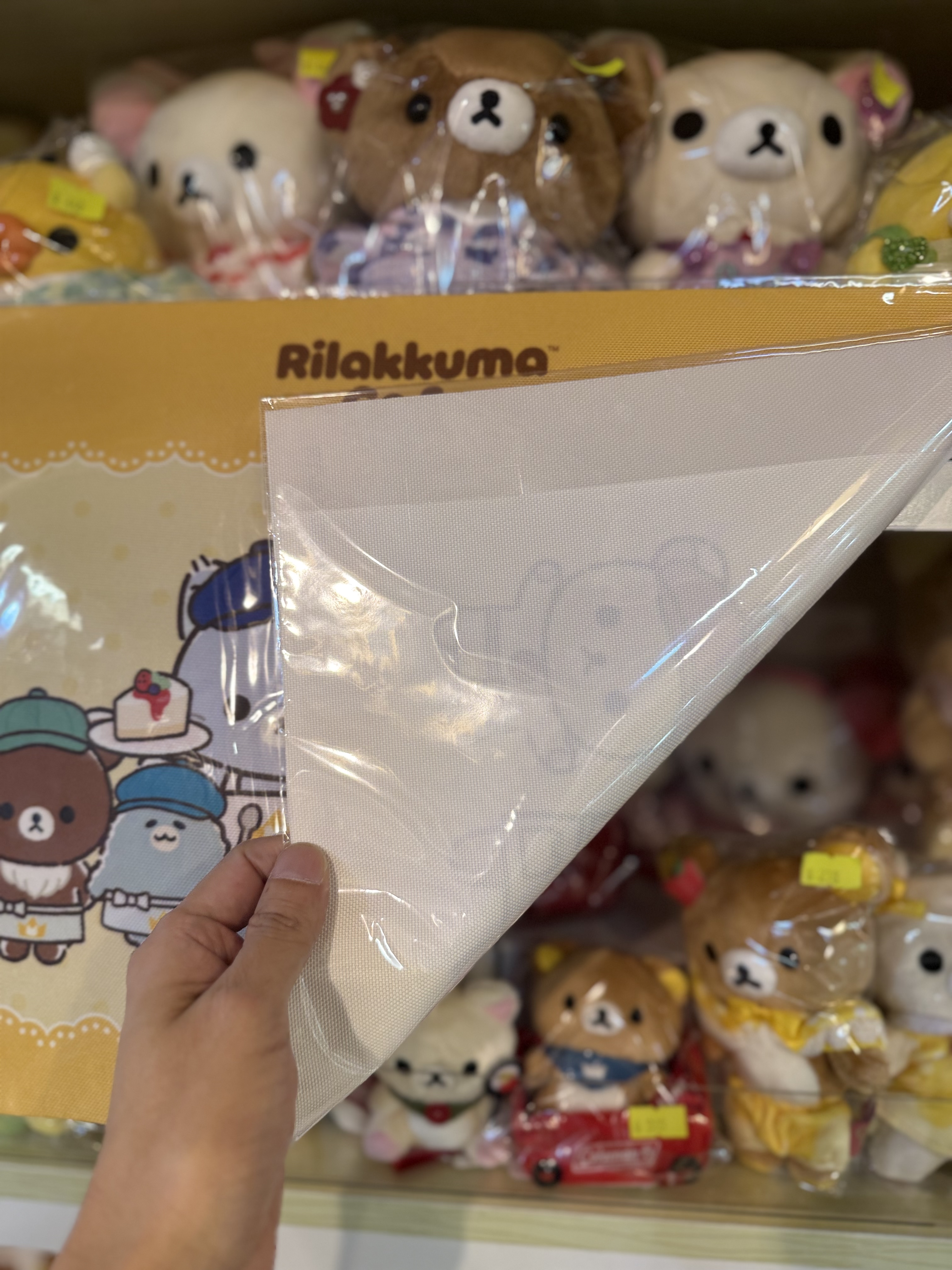 《現貨》全新日本rilakkuma 動畫cafe限定日本製餐墊