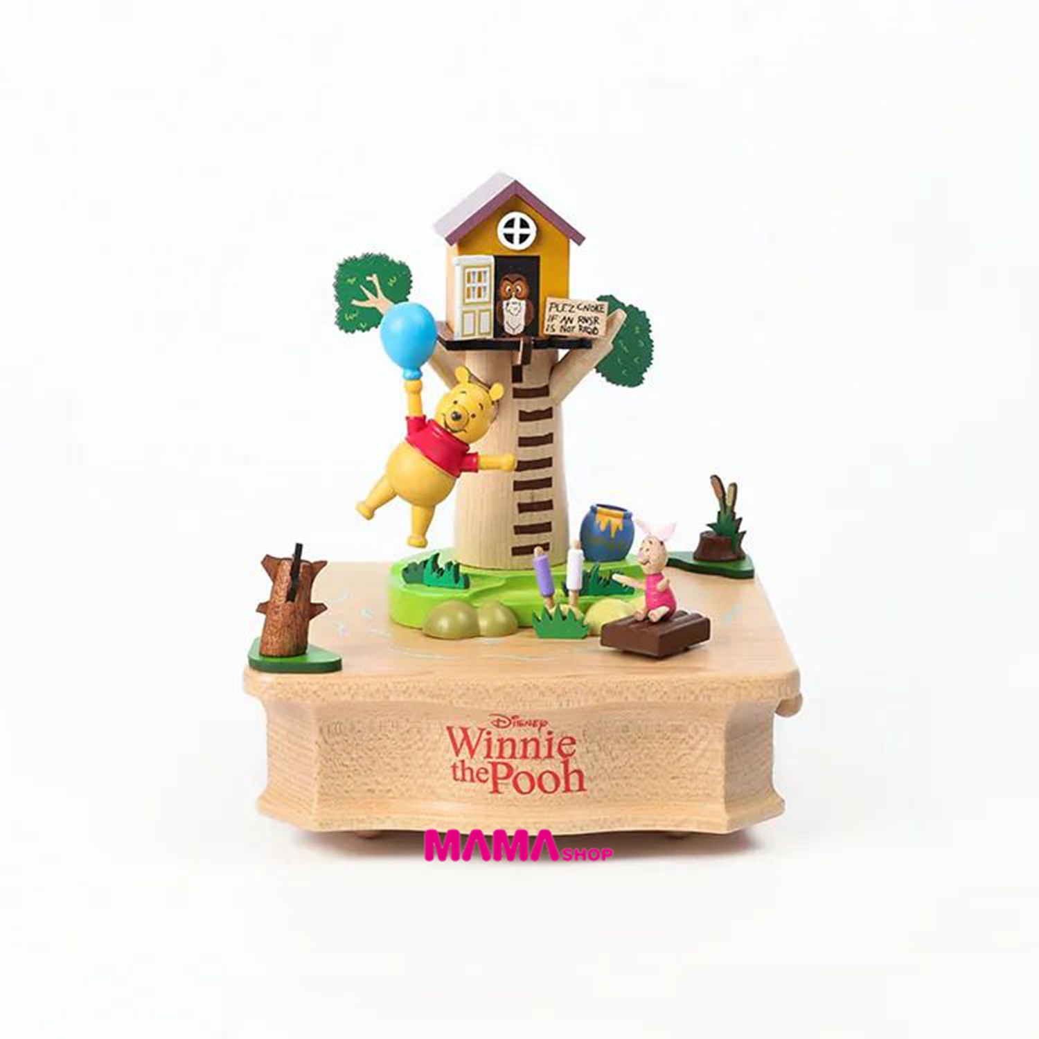 台灣直送迪士尼小熊維尼繞圈音樂盒