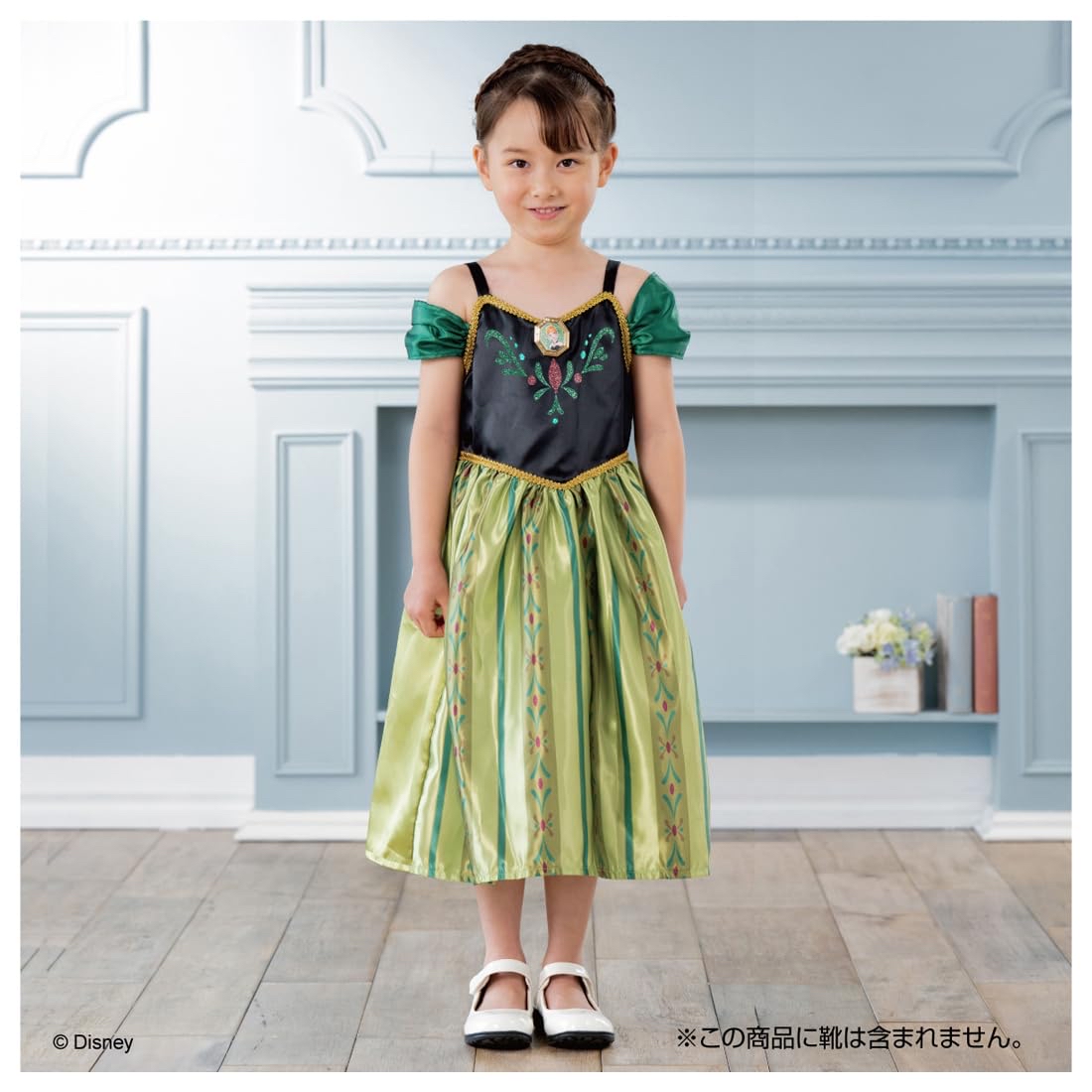 🇯🇵預訂 日本直送🇯🇵Frozen Anna造型短袖公主裙