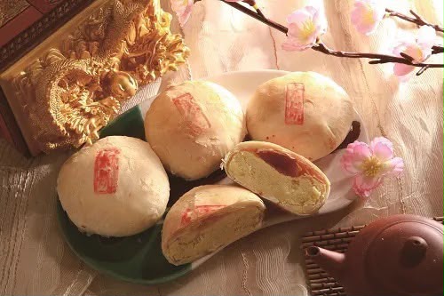 台中犂記│經典原味綠豆椪(純豆沙)6入