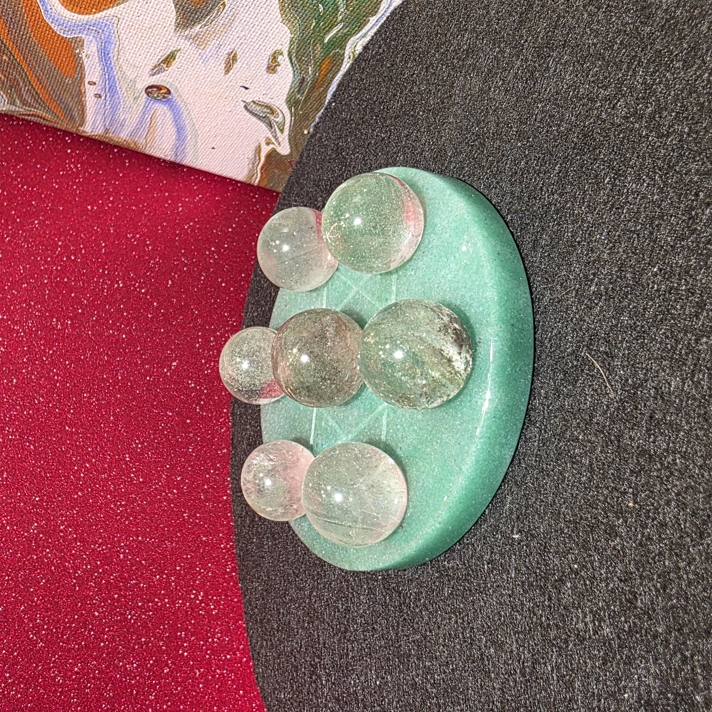 綠幽靈球七星陣