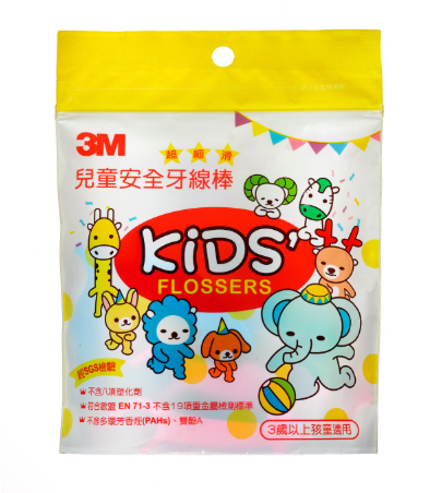 3M 兒童安全牙線棒 - 包裝(DFK1)