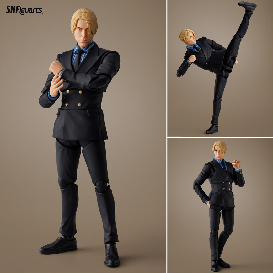 (預訂訂金 $200) (總價 $415) Bandai S.H.Figuarts 海賊王 文斯莫克·山治 SHF Sanji (A Netflix Series: ONE PIECE) (行版) 
