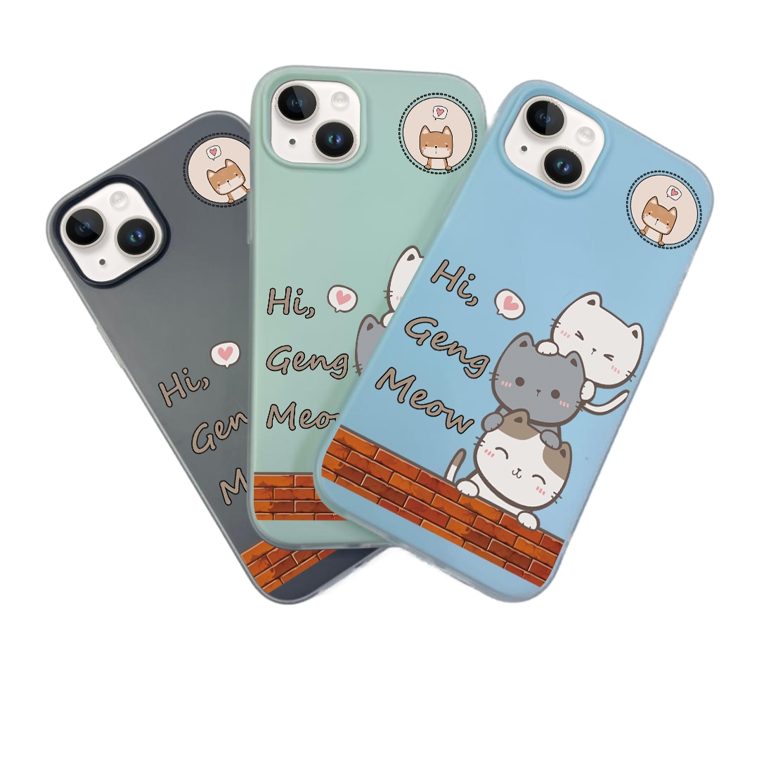 JELLY CASE PHONE FOR IPHONE - DESIGN CAT D