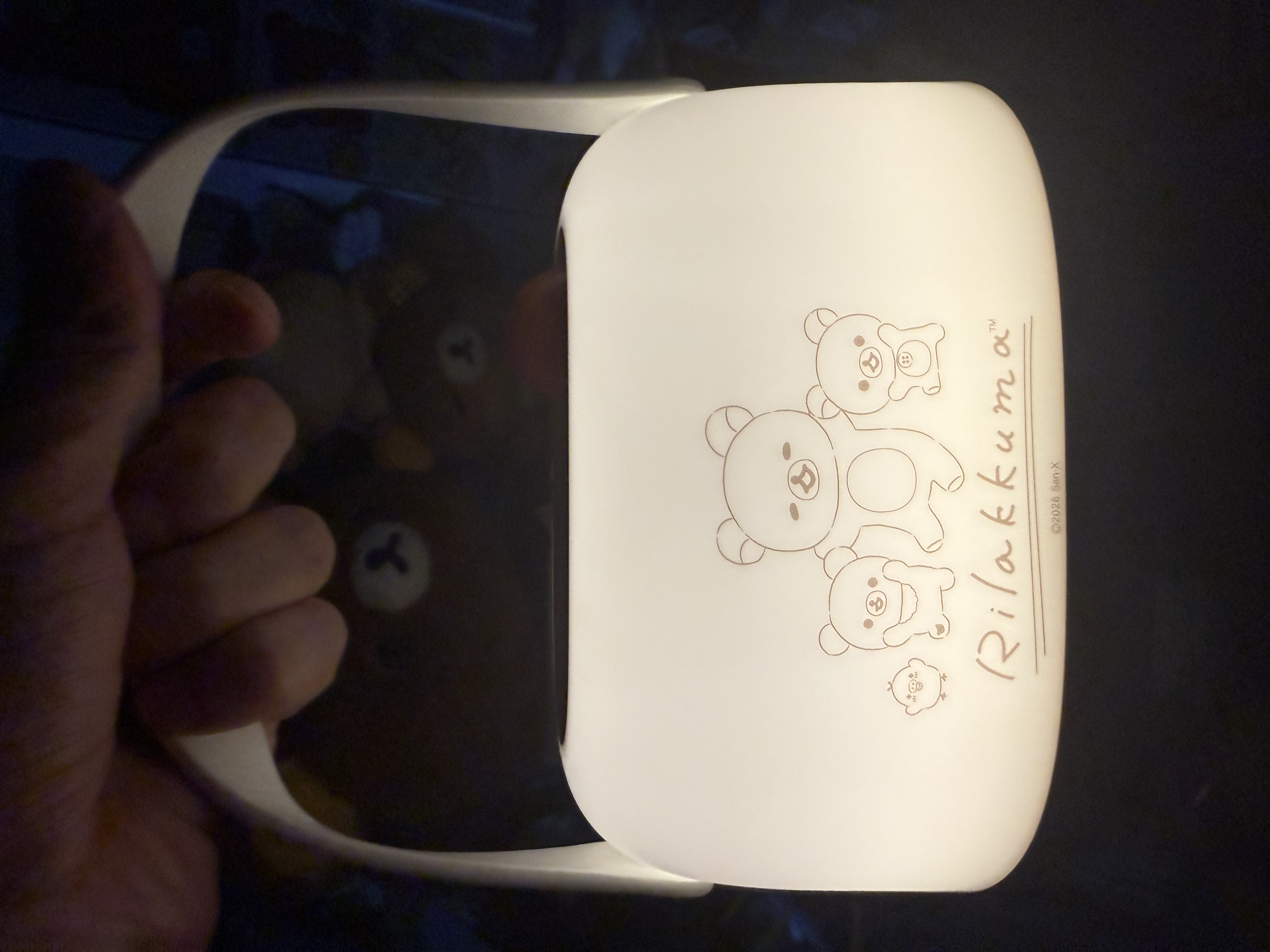 （留意！此商品只限順豐到香港及澳門） 《現貨》全新Rilakkuma Led小夜燈