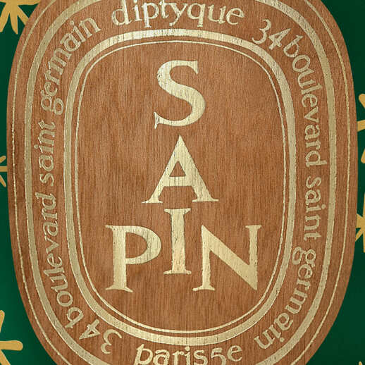 (現貨) DIPTYQUE Sapin 冷杉小型蠟燭 Scented Candle 70g (無盒)