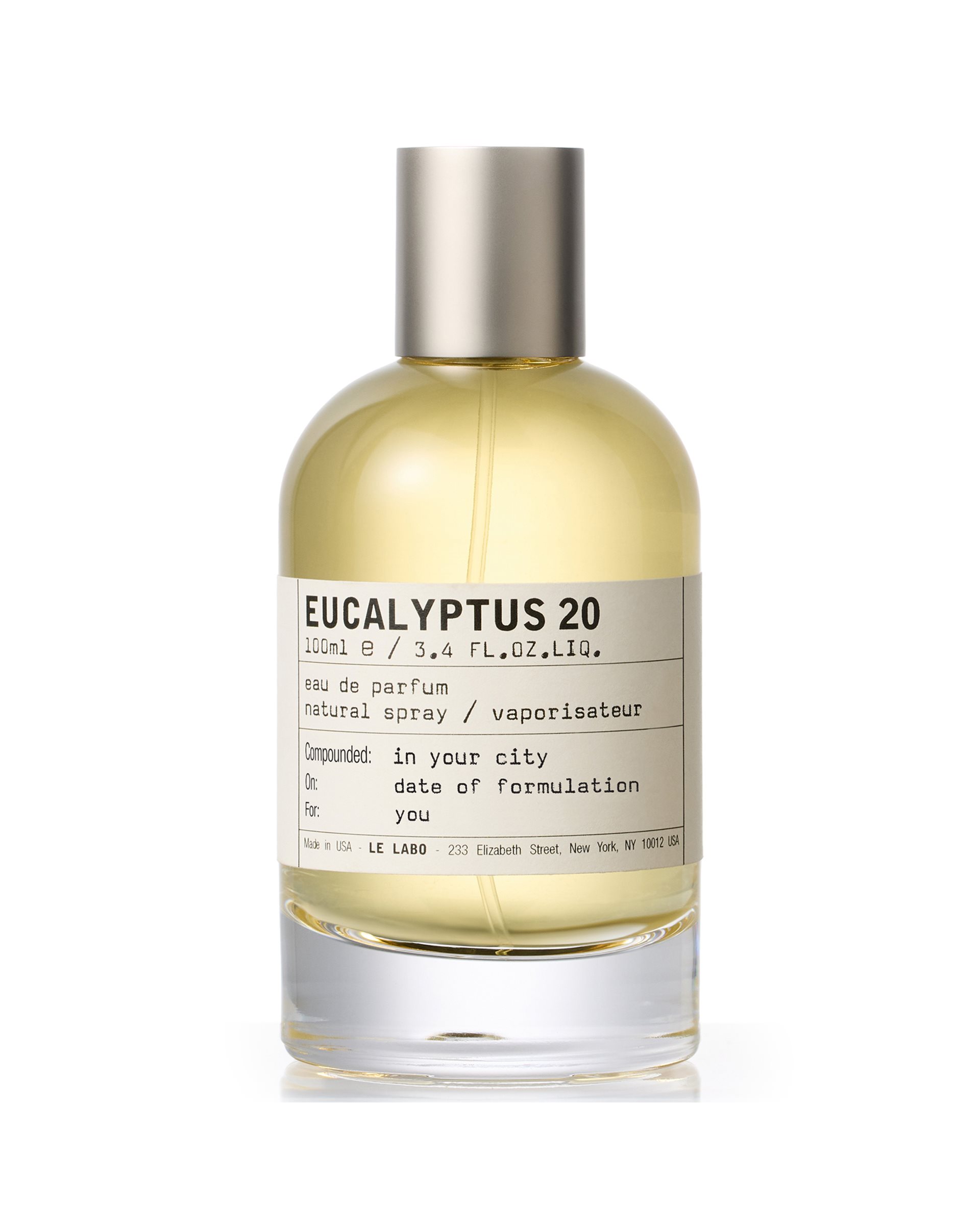 LE LABO  尤加利20號淡香精100毫升