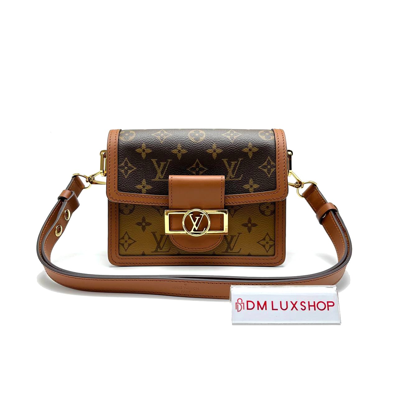 LV Monogram Reverse Mini Dauphine