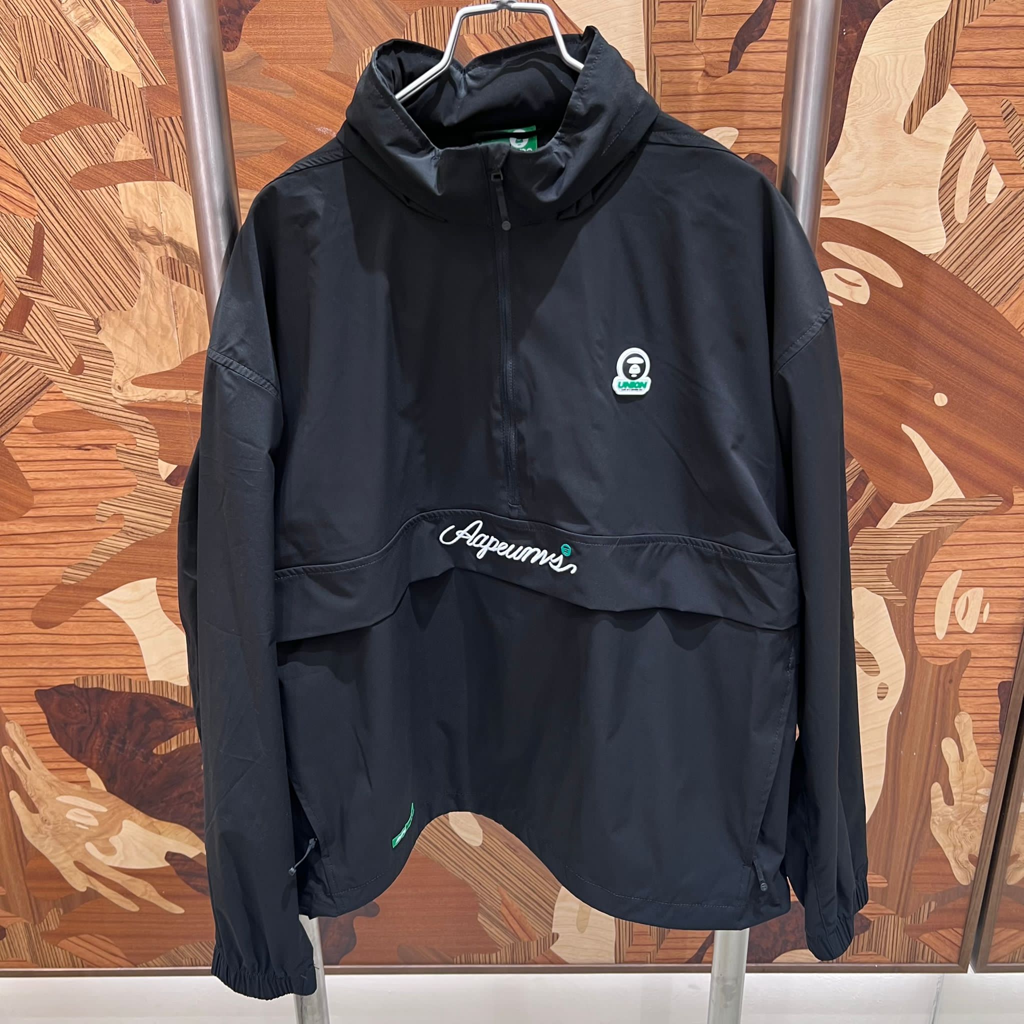 AAPE AAPEUNVS half-zip hooded jacket (7783)