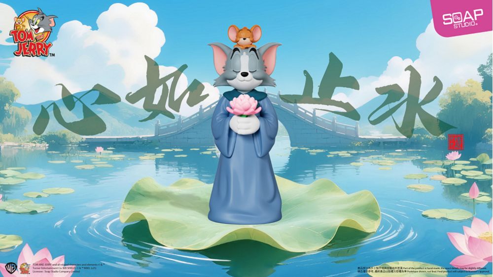 📦訂購 台灣代購 SOAP STUDIO Tom and Jerry 湯姆與傑利 心如止水造型公仔