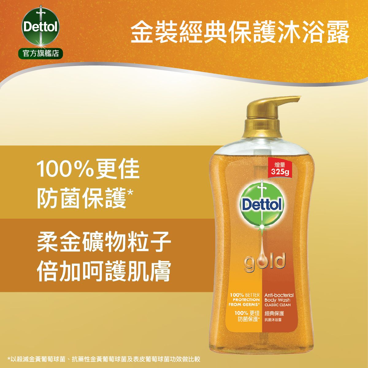 滴露Gold經典保護沐浴露950g