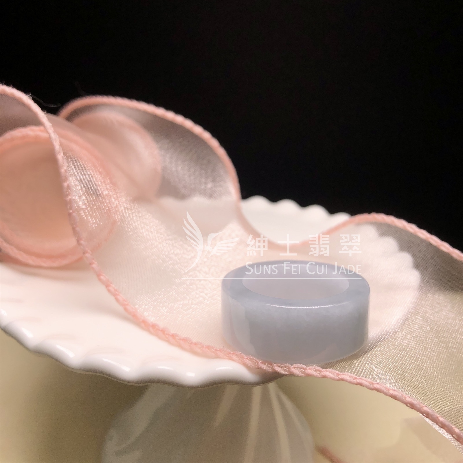 翡翠斑指 （港圈26）D00282