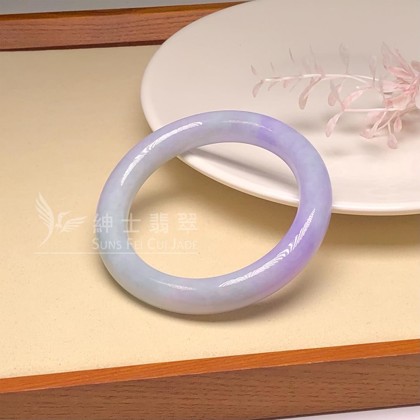 木那濃紫春彩福鐲55.6mm