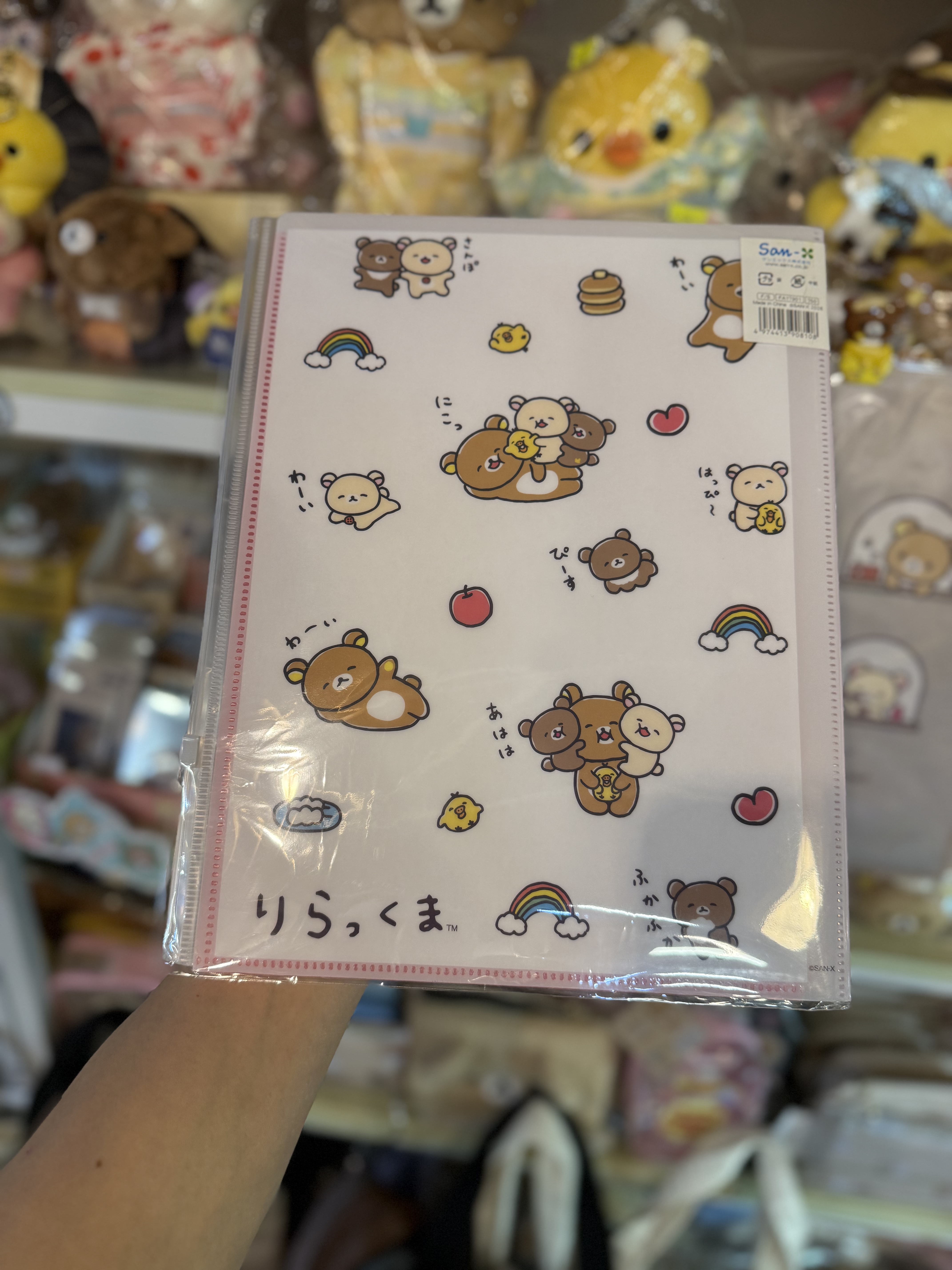 《現貨》全新rilakkuma A3/ A4 多頁file 