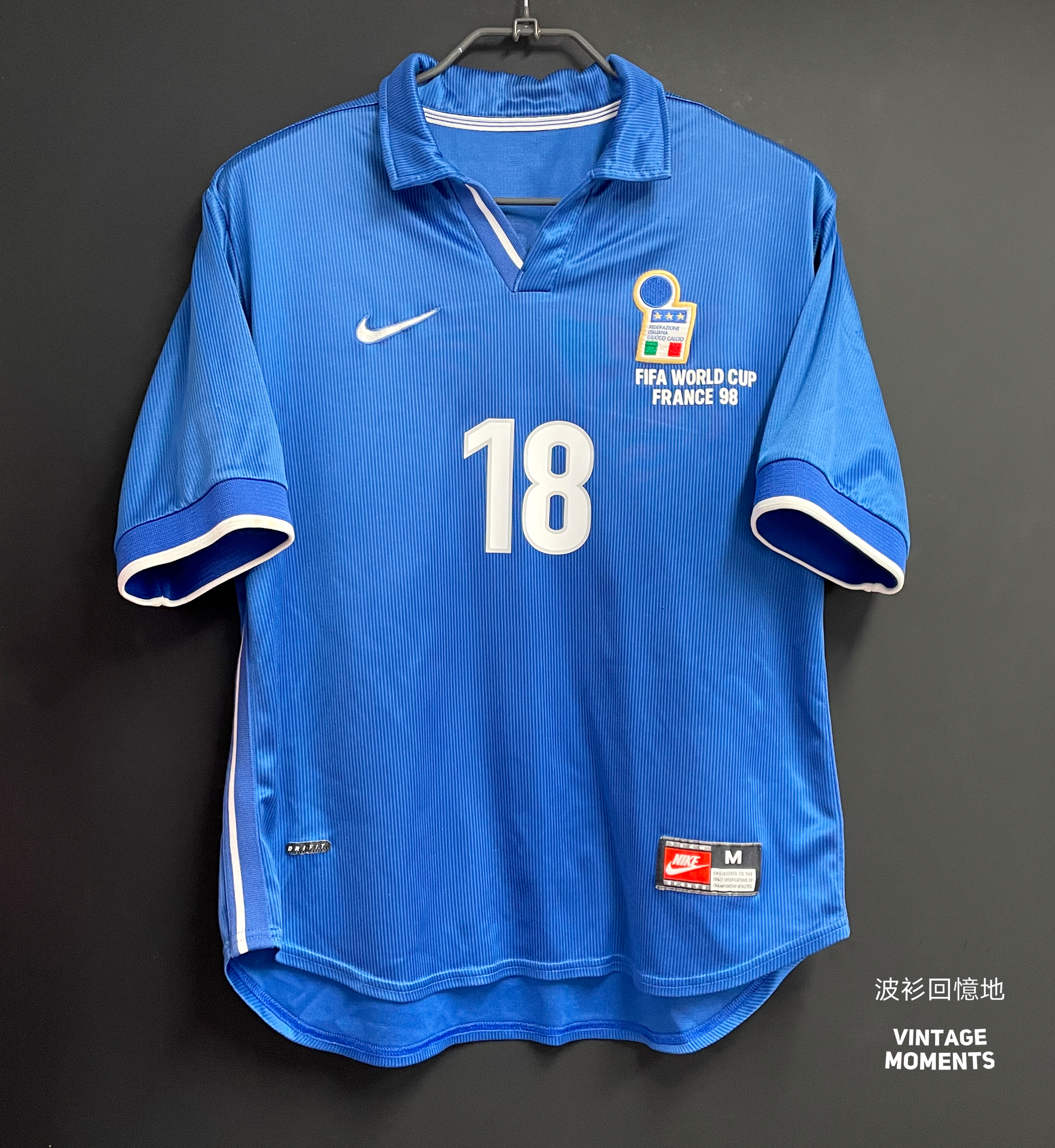 意大利1998主場 巴治奧 ITALY HOME BAGGIO 