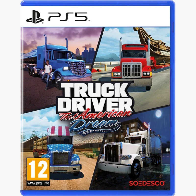 PS5 Truck Driver: The American Dream 模擬卡車: 美國人的夢 中英日文版 (英文封面) PS5-0642