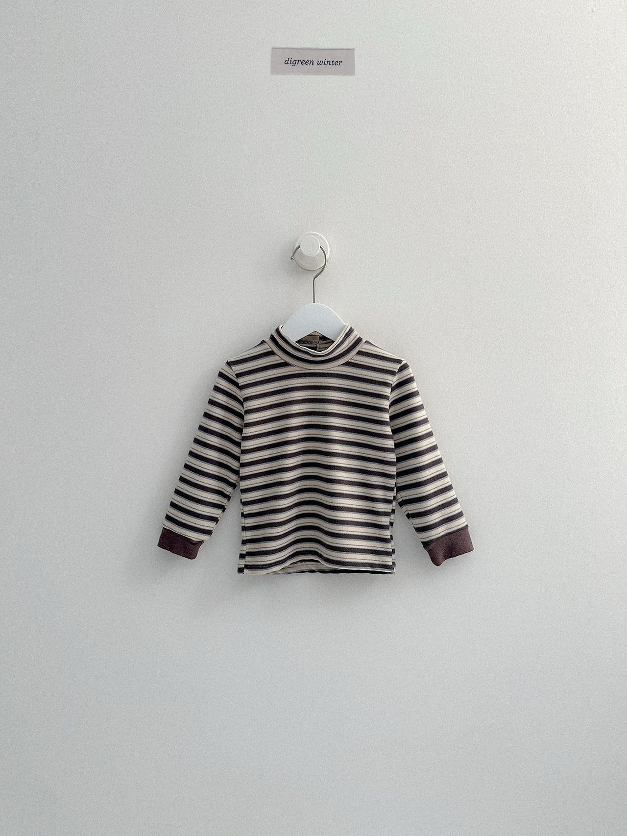 Digreen | Mix Turtle-neck Tee 