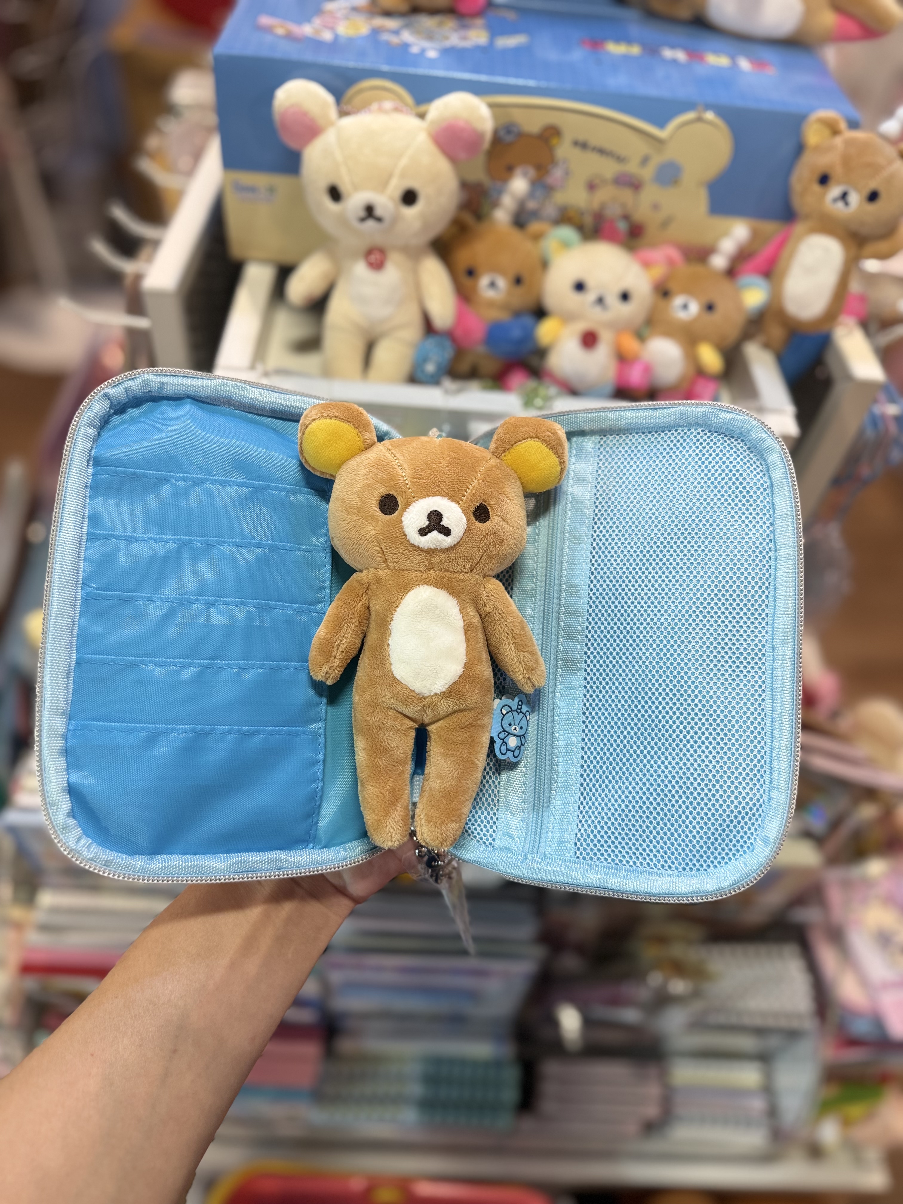 《現貨》全新rilakkuma 實驗室系列多用途袋
