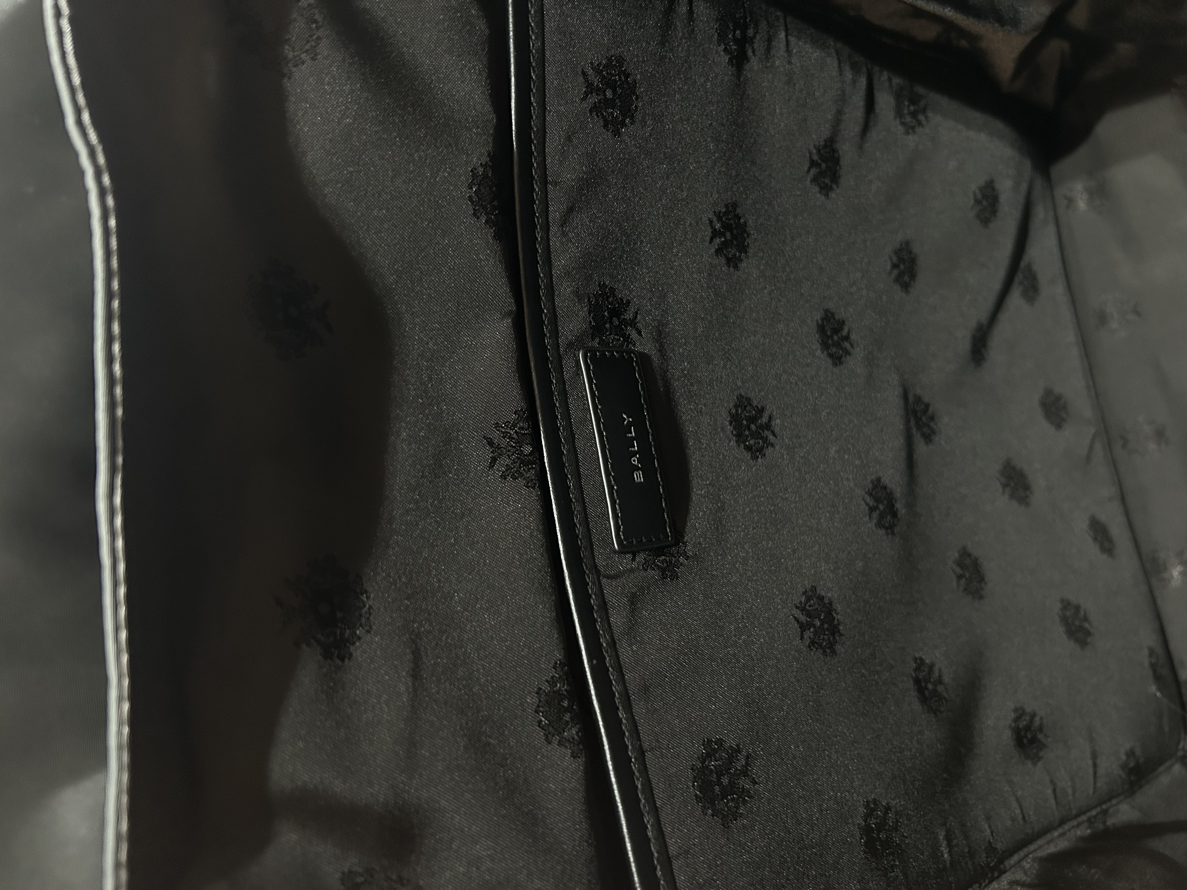 BALLY B-Light backpack Black Nylon 100%Authentic, 95%New