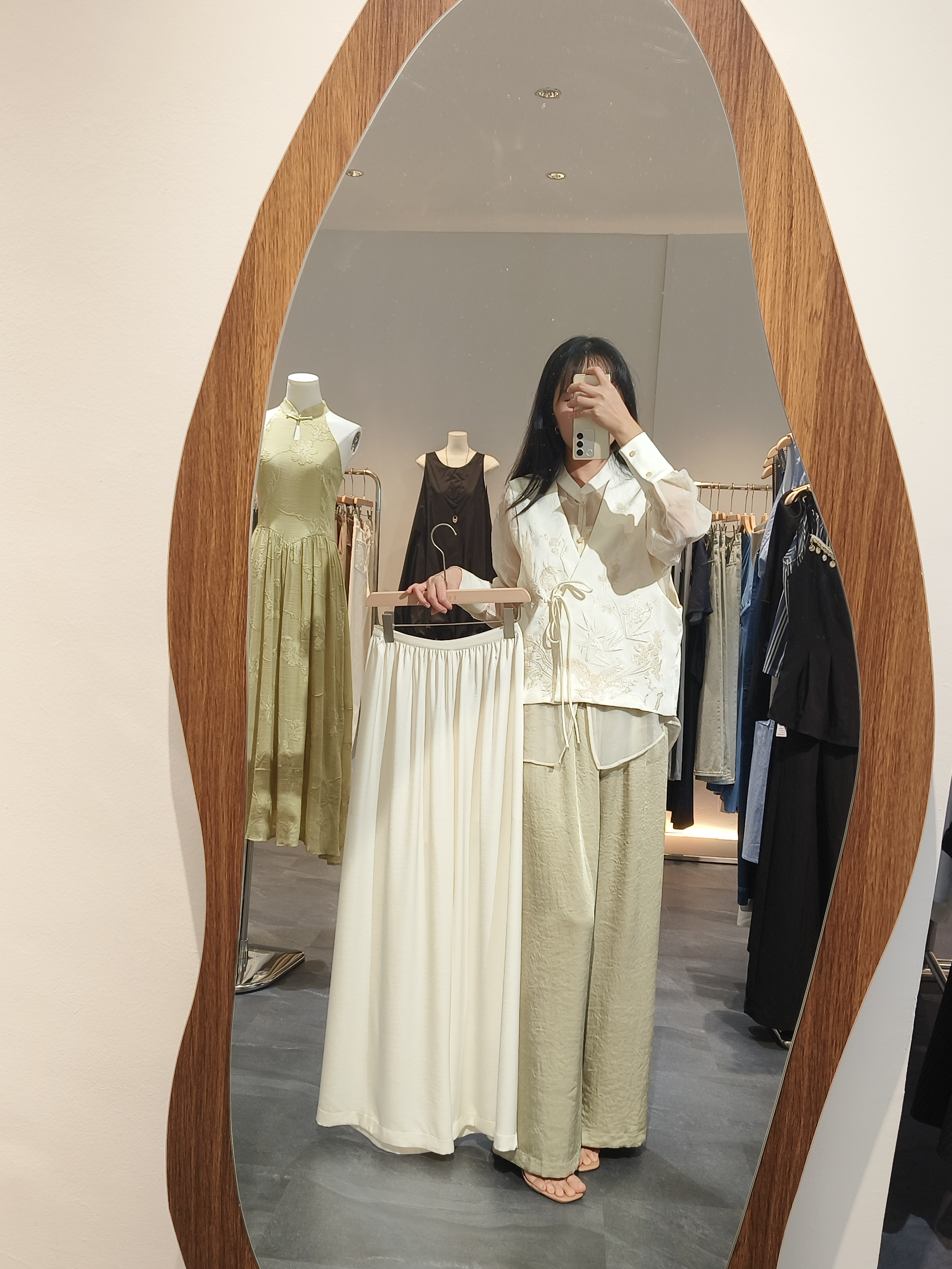 缎面丝滑垂感长裤