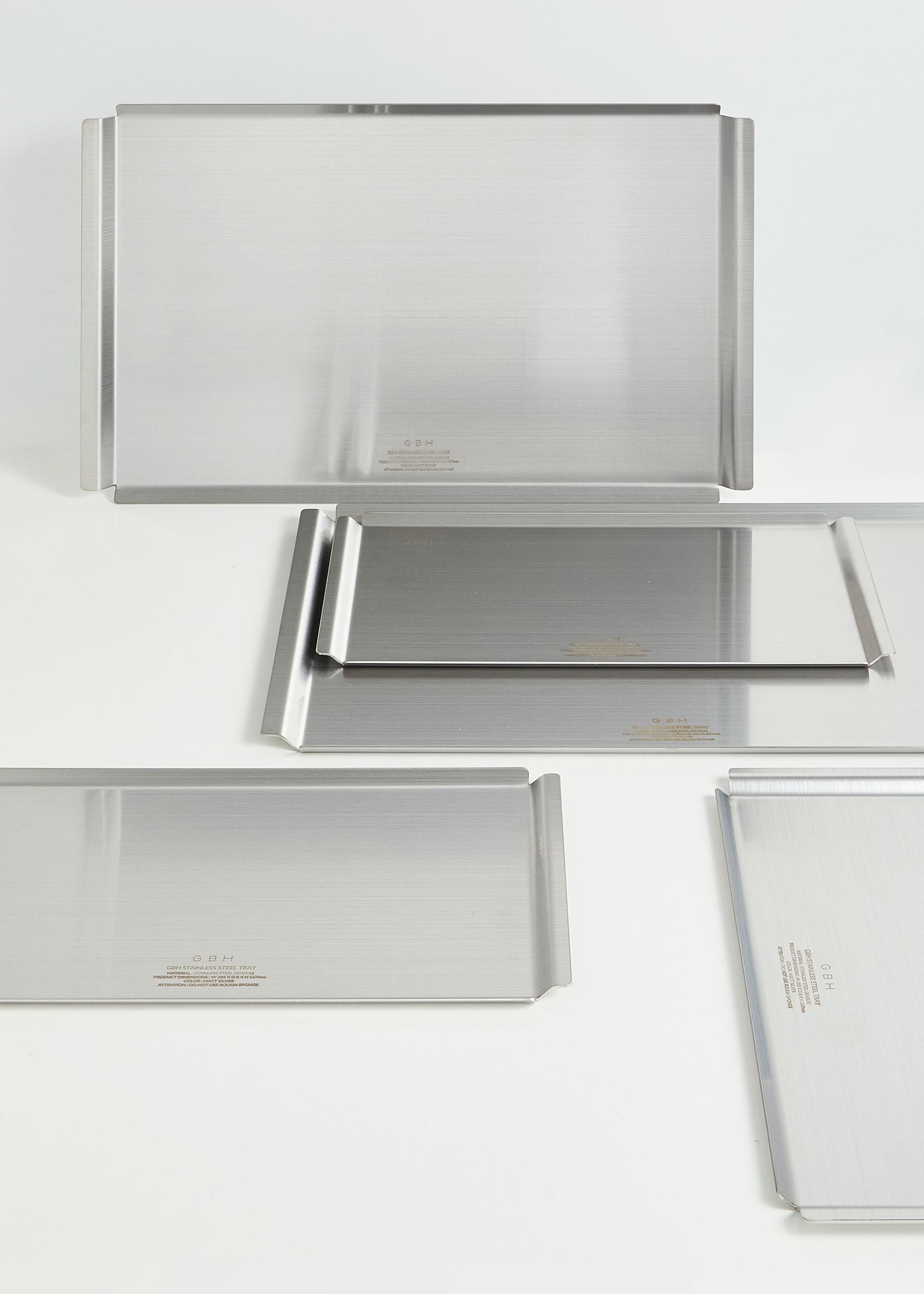 GBH STAINLESS STEEL TRAY / 2 SIZE