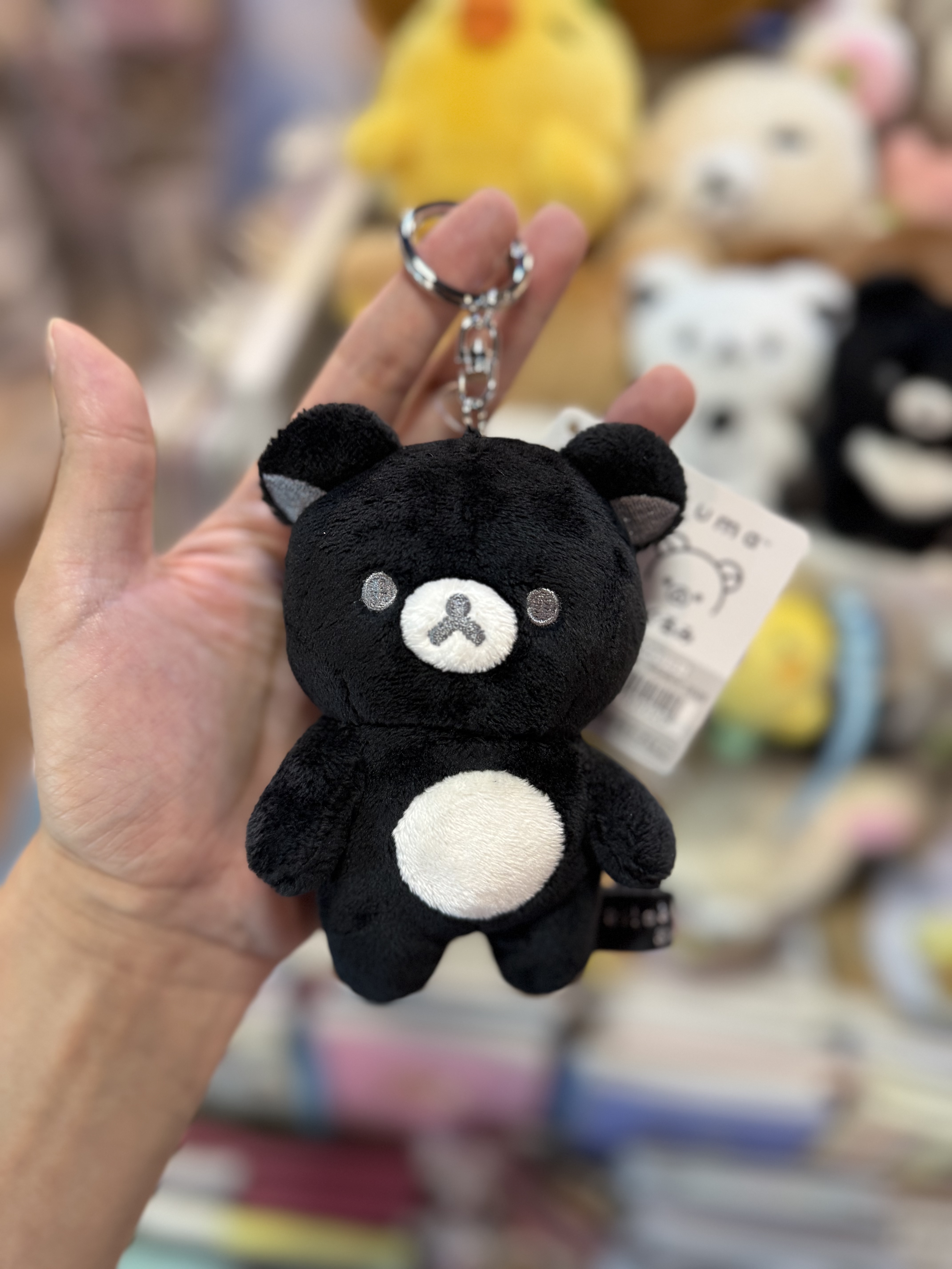 《現貨》全新Rilakkuma黑白造型掛飾