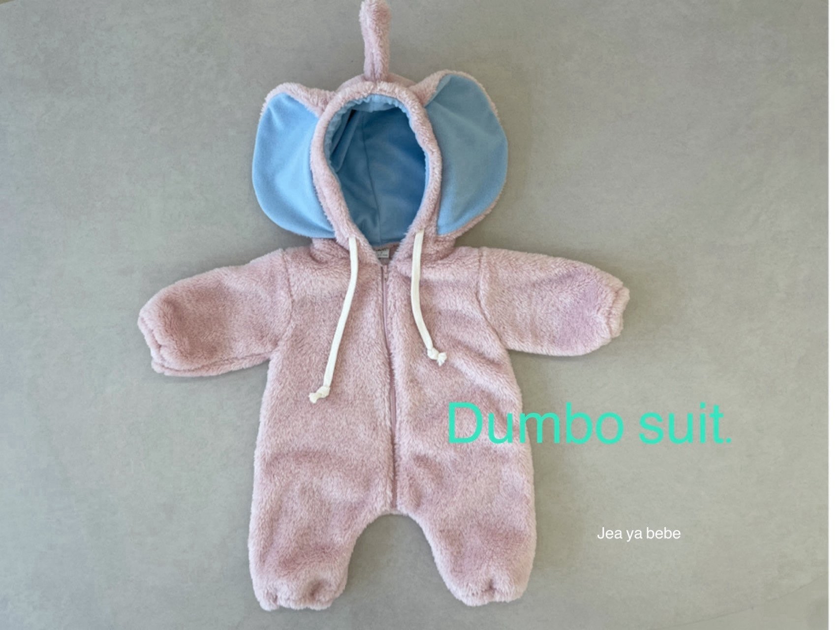 Jeayabebe | Elephant suit Pink