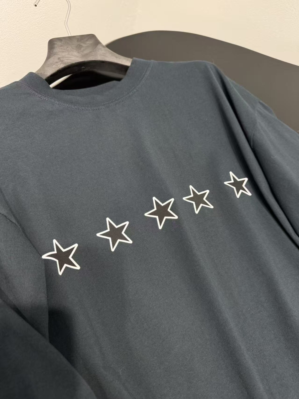 【頂級原單】Balenciaga  Top Rating五角星刺繡寬鬆短袖Tee