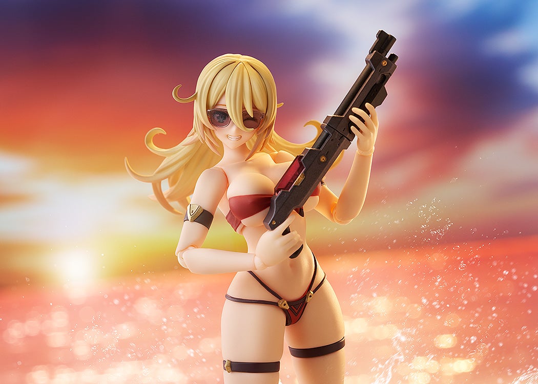 (預訂訂金 $200 / $300) (總價 $465 / $598) Max Factory figma 701 BUNNY SUIT PLANNING Veronica Sweetheart: Swimsuit Ver. 維羅妮卡·甜心 泳裝Ver. (行版普通版 / 日版特典版)