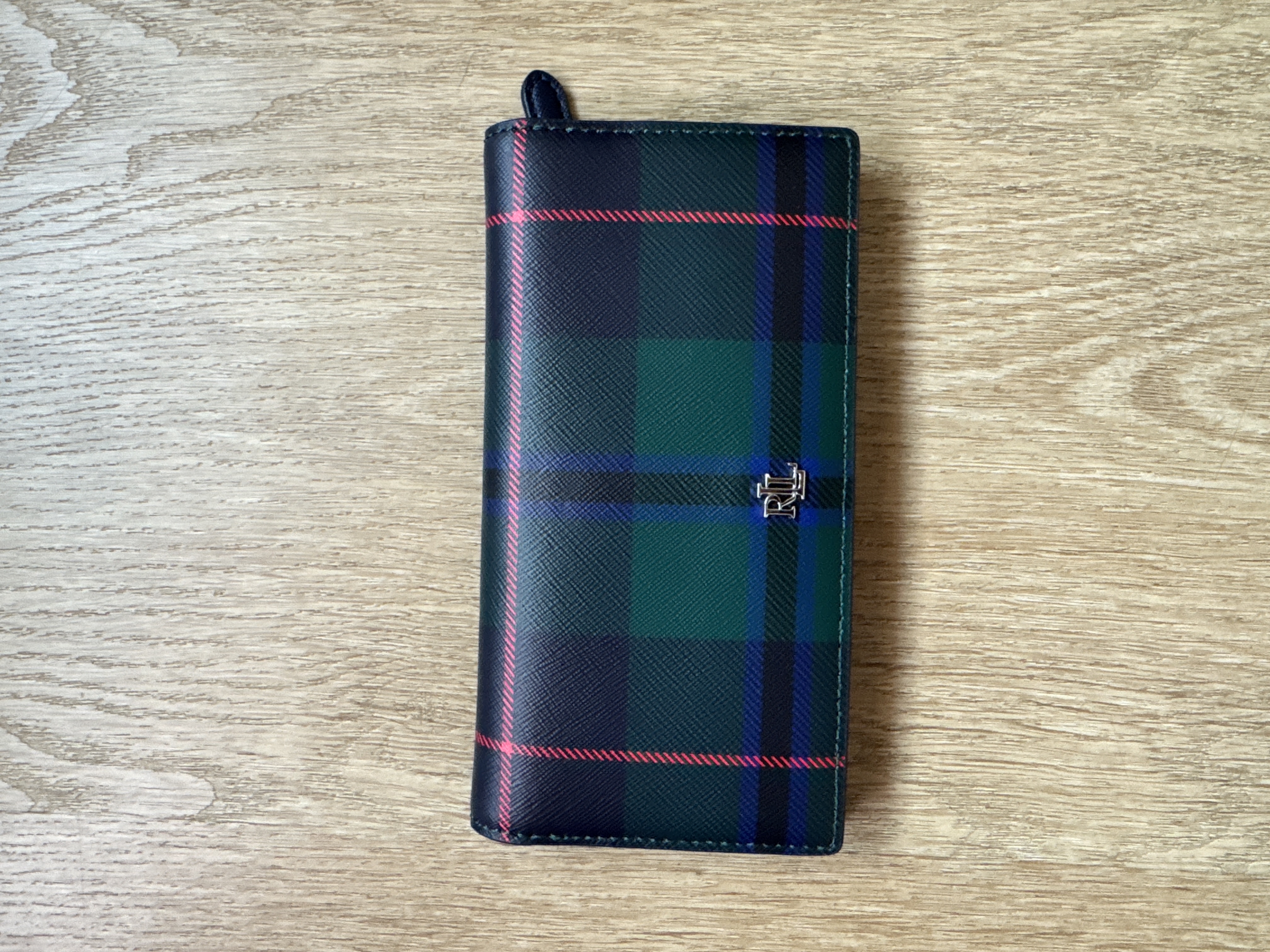 Lauren Ralph Lauren格仔長銀包 (香港現貨)