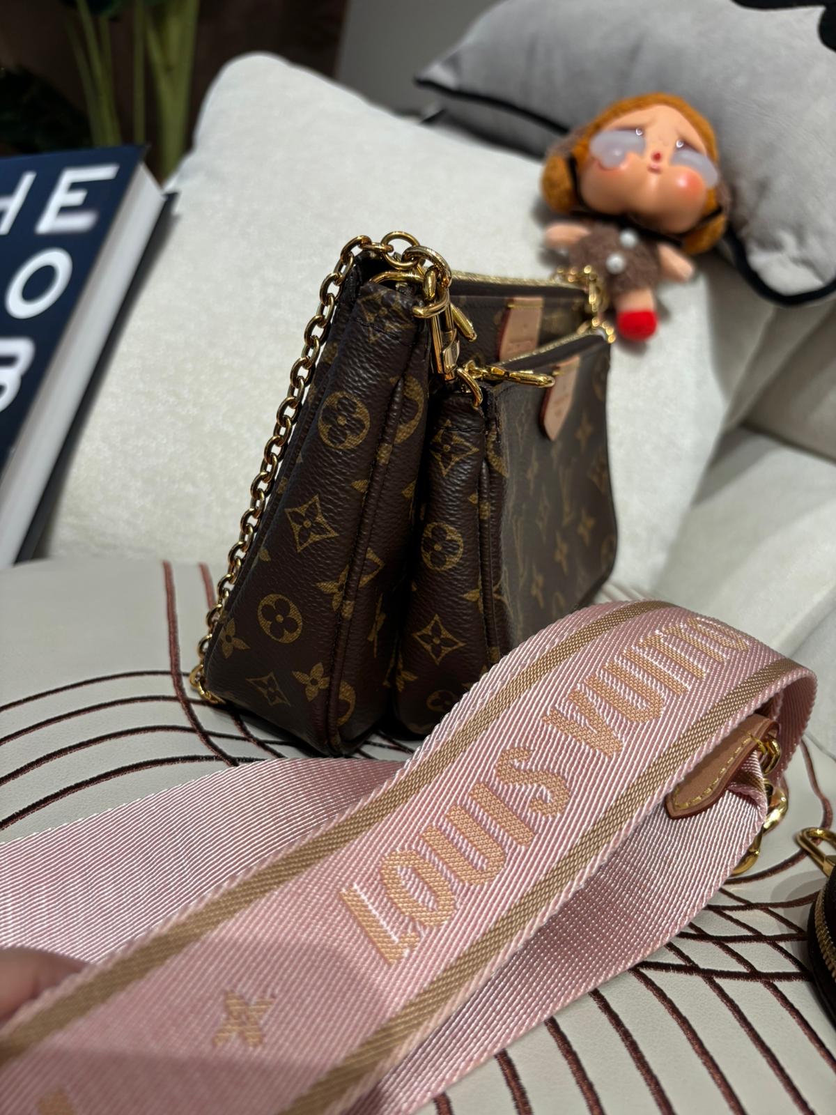 Lv Multi Pochette Accessoires 5合1 100%Authentic ,95%new ✅dust bag