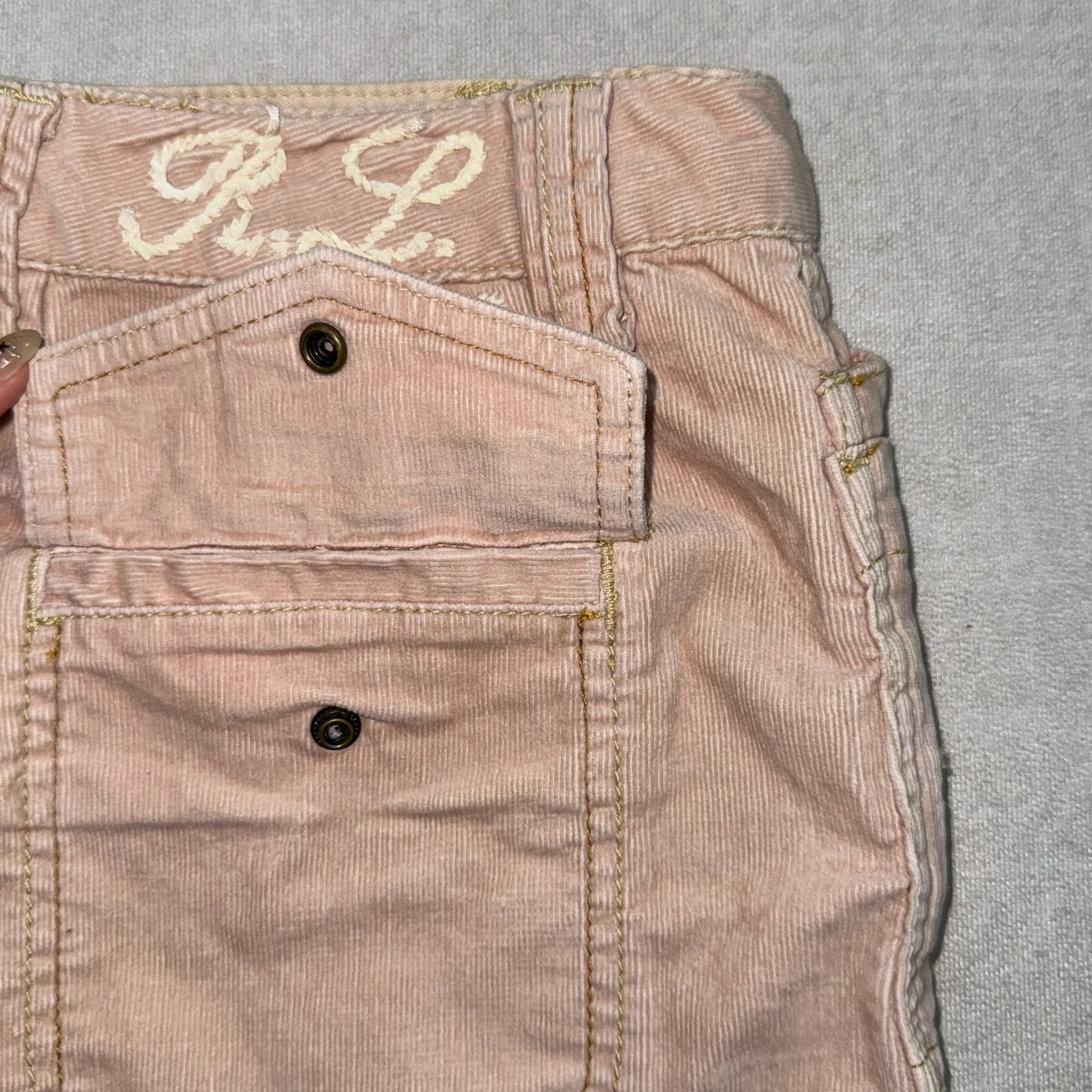 1967s Polo Relph Lauren Pink Denim Skirt