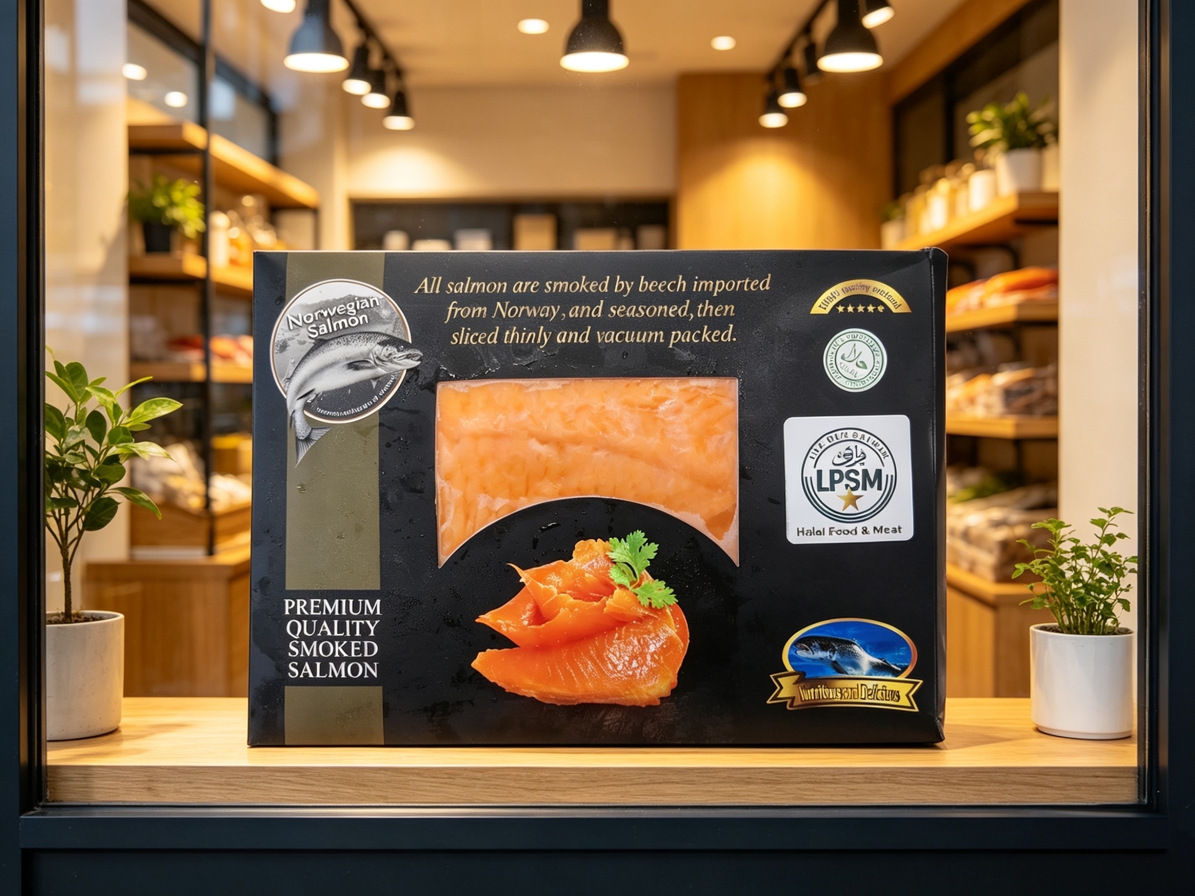 Norway Smoked Salmon 娜威煙三文魚