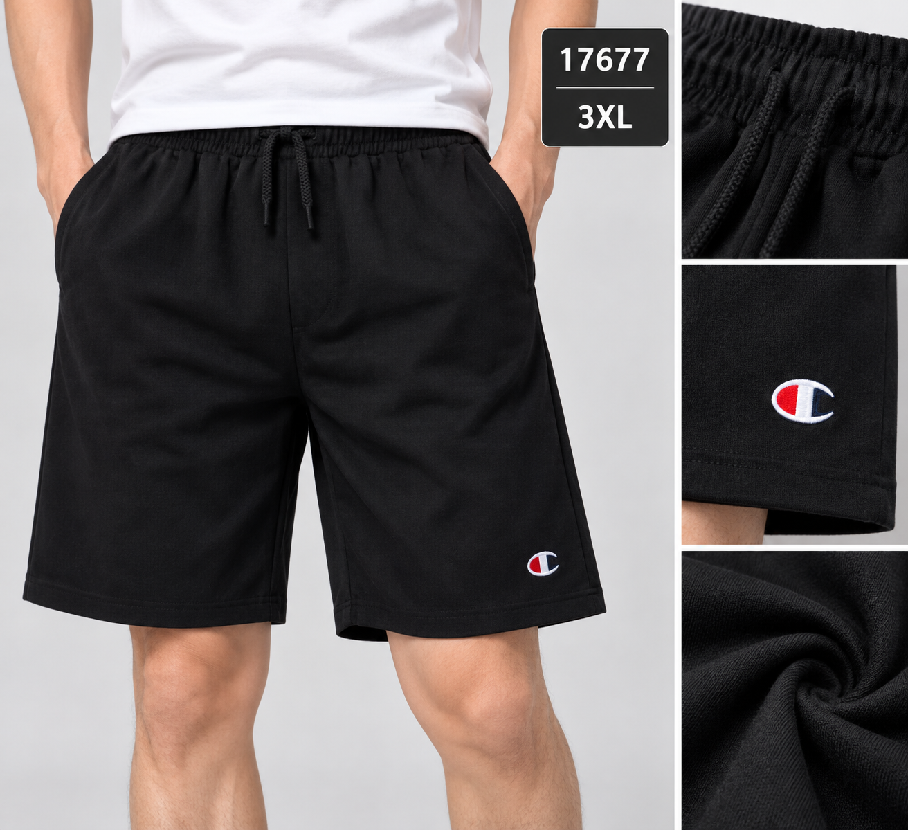 17677 BLACK PANTS CP 短裤 黑色(250)
