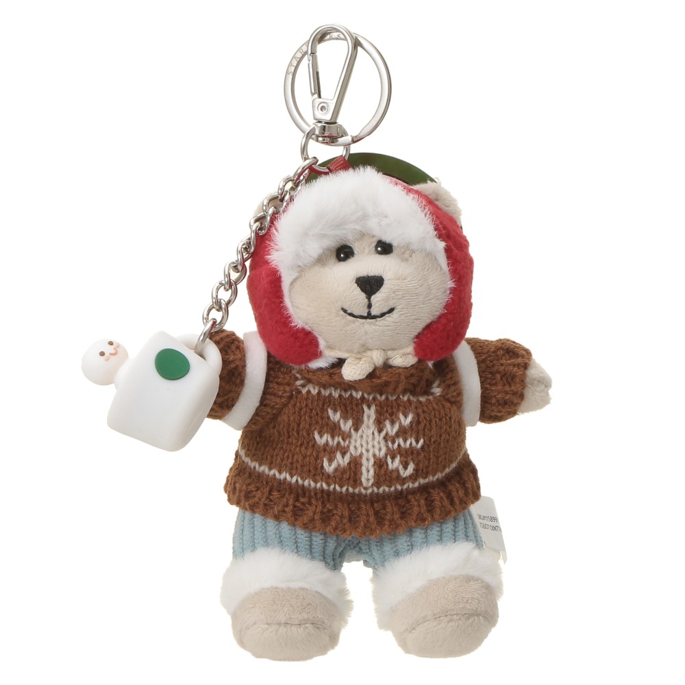 《日本 🇯🇵 STARBUCKS Colors of Holiday 聖誕系列》Mini Bearista 鎖匙扣套裝