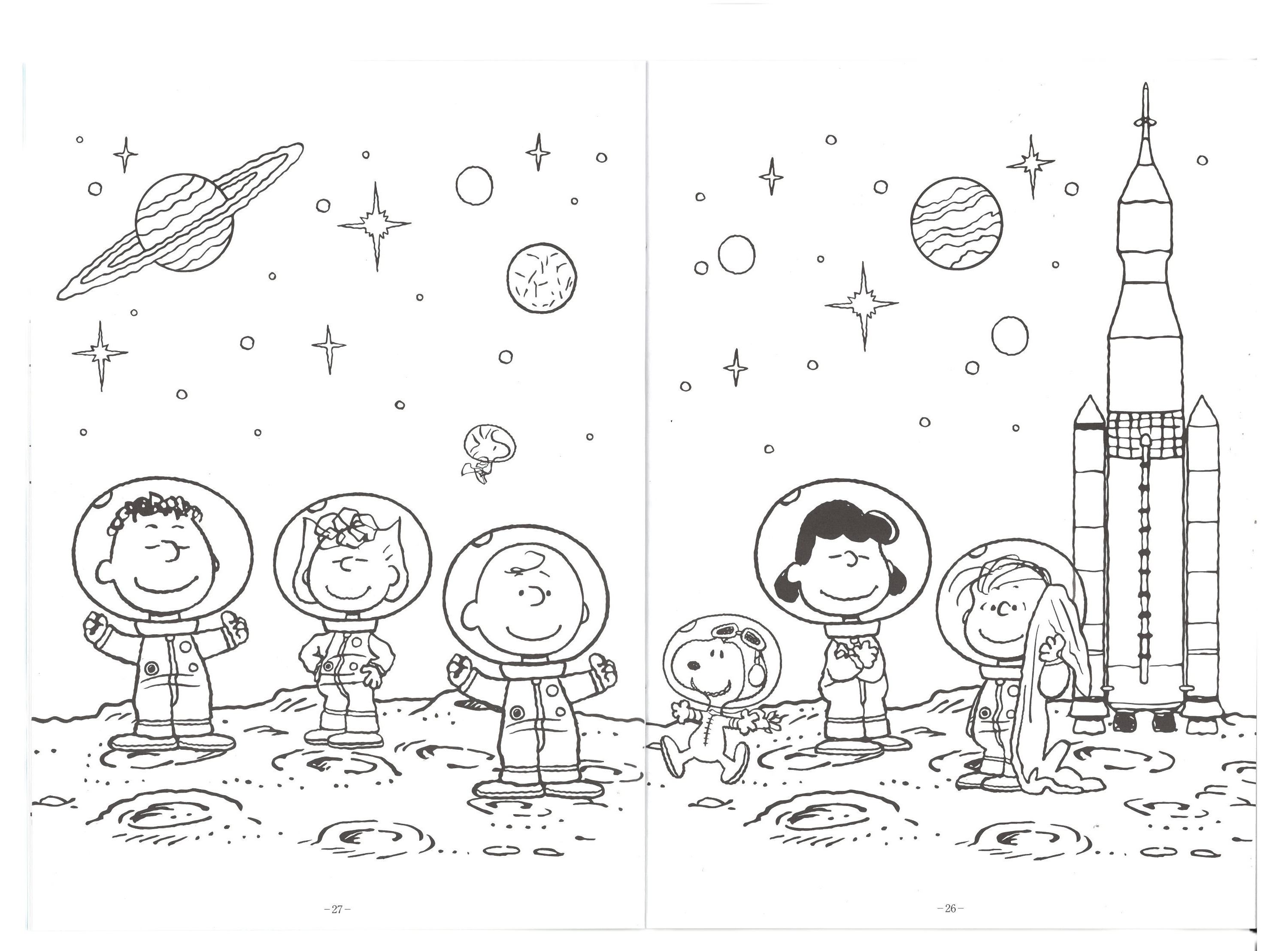 B5 填色簿 PEANUTS (500-8107-01)