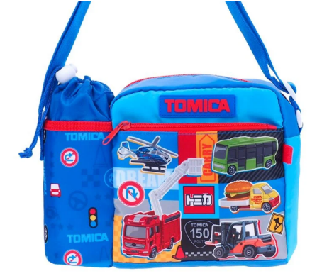 Tomica 小童斜揹袋連水樽格