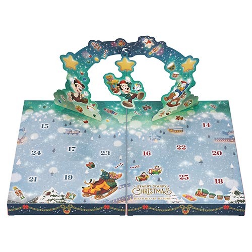 [訂購] [東京迪士尼] ❄️ TOKYO DISNEY CHRISTMAS 2026 雜錦零食月曆禮盒 {TF261097}