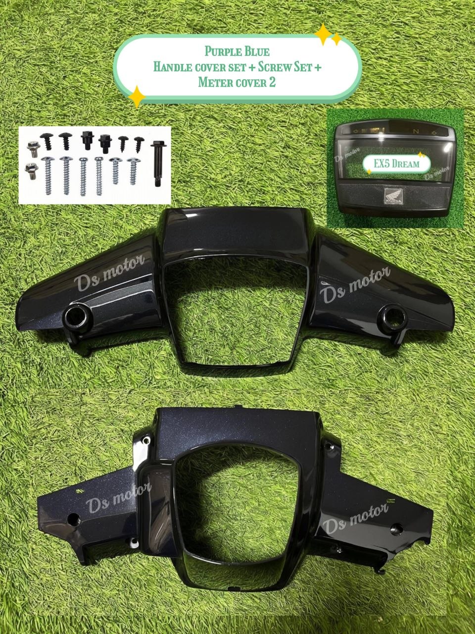 Honda Ex5 Dream Handle Cover 53104 / 53105-GN5-900 ( Loose Inner Parts )